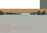 Eurotec Cradle-System Aufbauhöhe: 1,0 - 4,5 cm VE:50