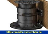 Eurotec Blendhalter Terrasse Set inkl. Bodenplatte, Seitenhalter und Schrauben VE:16