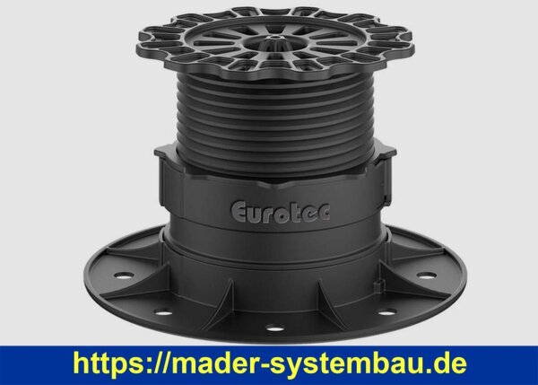 Eurotec Verstellfuß PRO L Aufbauhöhe:  70 – 117 mm VE:10