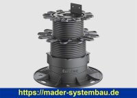 Eurotec Verstellfuß PRO XL Aufbauhöhe: 74 - 168 mm VE:10