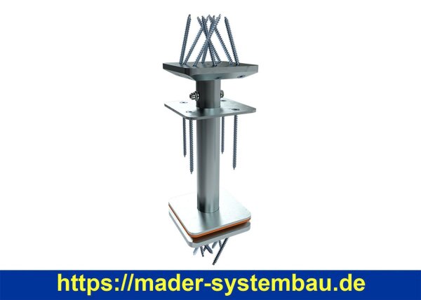Eurotec Structus Pfostenverbinder 240x240 mm Höhe: 160 - 200 mm VE:1