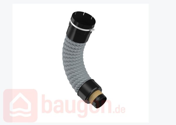 Eurotec Dach-Entlüftungsschlauch 150 ø 150/150 mm, Länge 105 cm VE:6