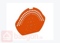 Eurotec Firstendscheibe rot 165 x 220 mm VE:25