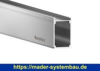 Eurotec Alu-Tragprofil HKP 60 x 100 x 4000 mm (B x H x L)...