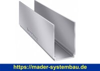 Eurotec Alu-Tragprofilverbinder inkl. 8 Schrauben 50 x 74...