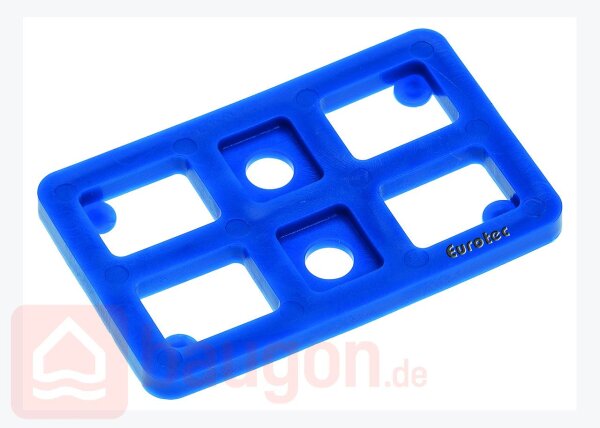 Eurotec Justierklotz braun 80 x 50 x 7 (L x B x H) VE:500