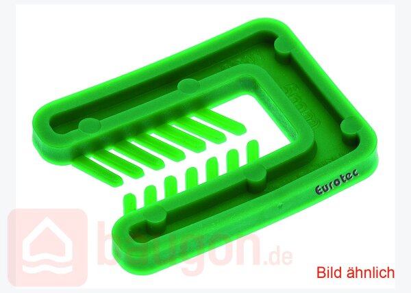 Eurotec Justierklotz Mini mit Kerbe grün 50 x 38 x 5 (L x B x H) VE:500