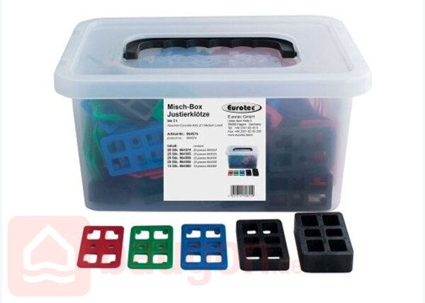 Eurotec Misch-Box Justierklötze  VE:140