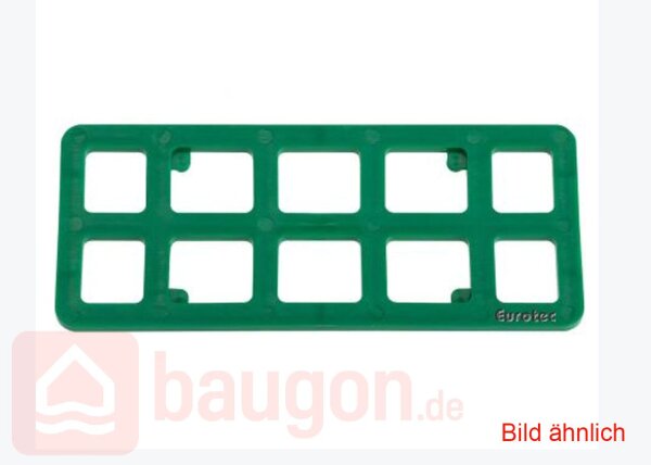 Eurotec Justierklotz L blau (3.000 kg Tragfähigkeit) 120 x 50 x 5 (L x B x H) VE:250