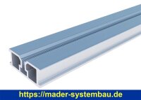 Eurotec TERRA Alu-Systemprofil H15 39 x 15 x 1,65 x 4000...