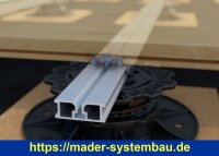 Eurotec TERRA Alu-Systemprofil H15 39 x 15 x 1,65 x 4000...
