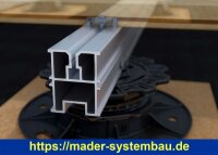 Eurotec TERRA Alu-Systemprofil H50 39 x 50 x 1,80 x 4000...