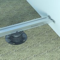 Eurotec Wandanschlusswinkel EVO 100 x 30 x 3 mm inkl. 1...