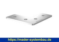 Eurotec Eckverbinder Set Terrassenrand  2 Eckverbinder; 8...