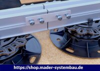 Eurotec Profilverbinder Set Terrassenrand 2 Profilverbinder; 8 Schrauben 4,8 x 25 mm VE:2