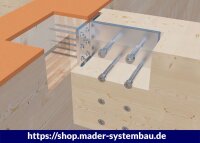 Eurotec T-Profil 80 x 115 x 2000 mm (B x H x L) VE:1