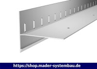 Eurotec Balkon Abschlussprofil 5 cm 104 x 92,8 x 2000 mm...