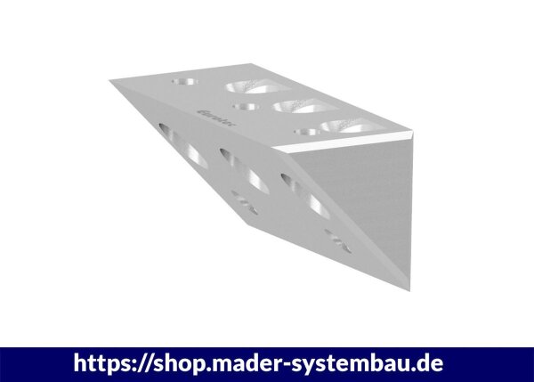 Eurotec EckTec 100; inkl. Schrauben 50 x 50 x 100 (B x H x T) VE:1
