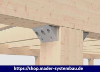 Eurotec EckTec 100; inkl. Schrauben 50 x 50 x 100 (B x H x T) VE:1