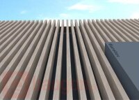 Eurotec CoverFix Fassadenschiene; schwarz RAL9005 20 x 8...