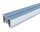 Eurotec Alu-Systemprofil Eveco schwarz 39 x 24 x 1,65 x 4000 mm  RAL 9005 VE:1