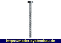 Eurotec Rock Sechskant mit Flansch; Stahl verzinkt 10,5 x...