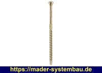 Eurotec Hobotec Zierkopf; Stahl gelb verzinkt; TX10 3,2 x...
