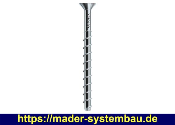 Eurotec Rock Senkkopf; Stahl verzinkt; TX40 7,5 x 60 mm VE:100