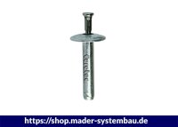 Eurotec Schlagnieten, Aluminiumhülse/Edelstahldorn...