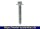 Eurotec Montageschraube Sechskant; Stahl blau verzinkt; SW8 6,3 x 60 mm VE:100