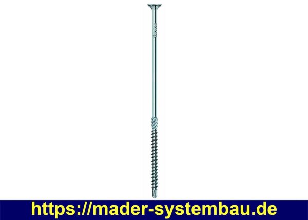 Eurotec Hobotec Senkkopf; Stahl blau verzinkt; TX25 5,0 x 50 mm VE:200