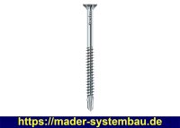 Eurotec Flügelbohrschraube; Stahl blau verzinkt;...
