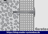 Eurotec Klimax Dämmstoffdübel Ø8 x 190 mm Tellerdurchmesser 60mm VE:100