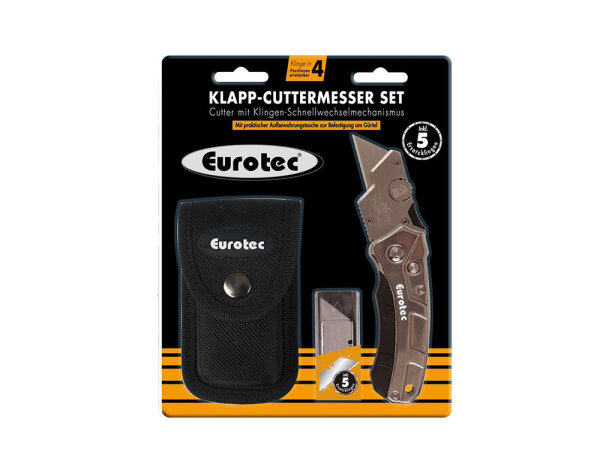 Eurotec Klapp-Cuttermesser Ersatzklinge  VE:10