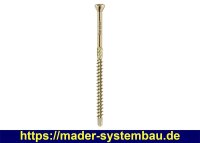Eurotec Hobotec Zierkopf; vermessingt ; TX10 3,2 x 25 mm...