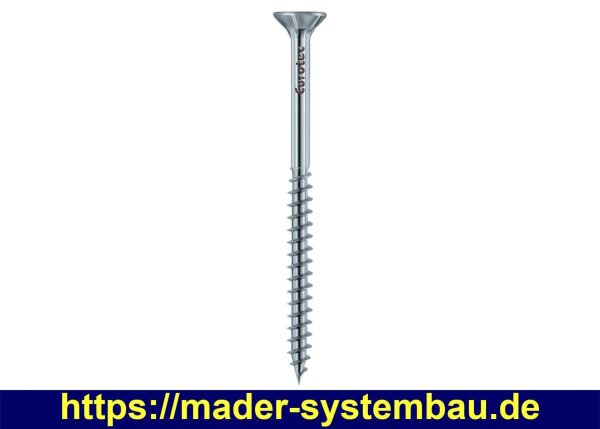 Eurotec EcoTec Spanplattenschraube; Edelstahl A2; TG; TX20 4,0 x 60 mm VE:200