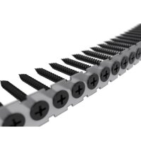 Eurotec Schnellbauschraube mit Feingewinde; schwarz phosphatiert; PH2 3,9 x 25 mm VE:1000