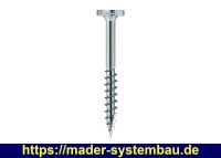 Eurotec Mammutec Scheibenkopf; Edelstahl A4; TX40 8,0 x...