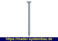 Eurotec KonstruX Senkkopf; Edelstahl A4; TX50 10,0 x 220...
