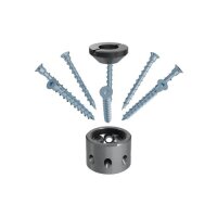 Eurotec Hector inkl. Schrauben 5,0 x 60 mm 30 x 28 mm VE:10