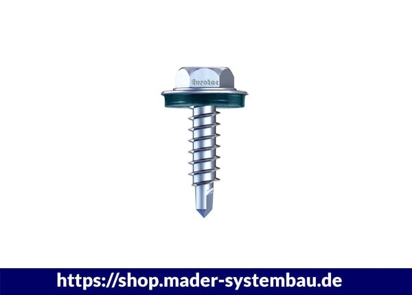 Eurotec BiGHTY-Bohrschraube Sechskant; Edelstahl gehärtet; SW8  5,5 x 25 mm VE:500