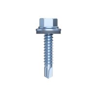 Eurotec BiGHTY-Bohrschraube Sechskant; Edelstahl gehärtet; SW8; Bohrleistung: 5 mm 5,5 x 60 mm VE:200