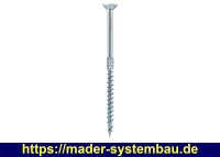 Eurotec Paneltwistec AG Senkkopf; Stahl blau verzinkt;...