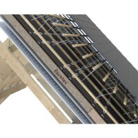 Eurotec Topduo Dachbauschraube Tellerkopf; Stahl sonderbeschichtet; TX40 8,0 x 225 mm VE:50