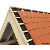 Eurotec Topduo Dachbauschraube Tellerkopf; Stahl sonderbeschichtet; TX40 8,0 x 365 mm VE:50