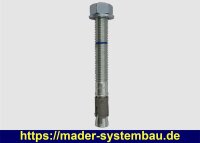 Eurotec Bolzenanker ECB-FZ-C3 10,0 x 90 mm verz. Bolzen + C3-L Clip VE:100
