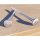 Eurotec SawTec Zylinderkopf; Stahl blau verzinkt; TX50 10,0 x 340 mm VE:50