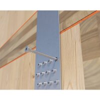 Eurotec Winkelbeschlagschraube Strong ; Stahl blau...