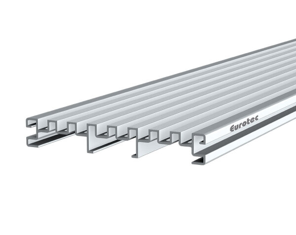 Eurotec Alu-Drainagerost DrainTec 21 x 100 x 4000 mm (B x H x L) VE:1