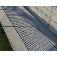 Eurotec Alu-Drainagerost DrainTec 21 x 100 x 4000 mm (B x H x L) VE:1